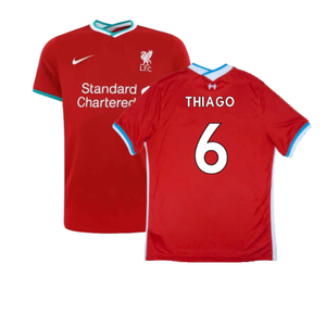 Liverpool 2020-21 Home Shirt (Mint) (THIAGO 6)_0