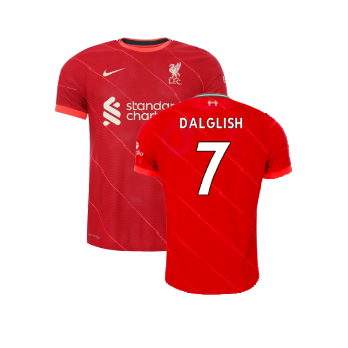 Liverpool 2021-2022 Vapor Home Shirt (Excellent) (DALGLISH 7)