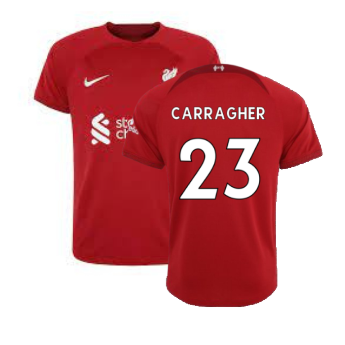 Liverpool 2022-23 Home Shirt (S) (Excellent) (CARRAGHER 23)