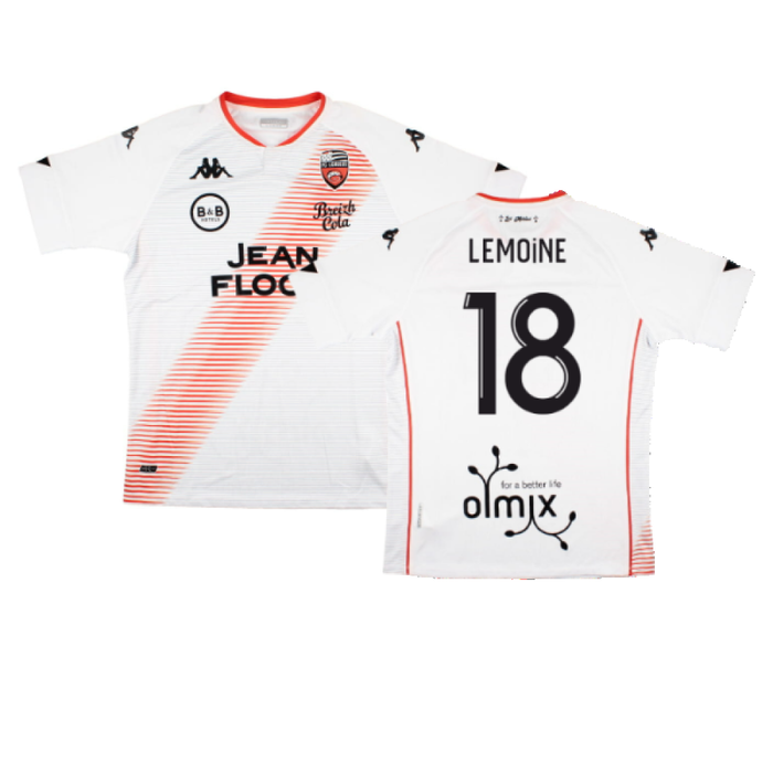 Lorient 2020-21 Away Shirt (L) (Very Good) (Lemoine 18)