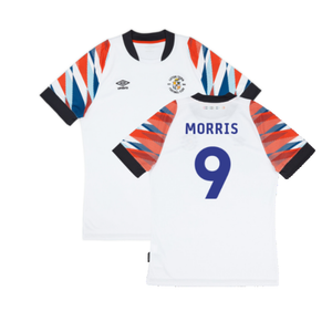 Luton Town 2022-23 Away Shirt (Sponsorless) (XL) (Very Good) (Morris 9)_0