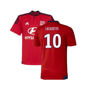 Lyon 2015-16 Away Shirt (Good) (Lacazette 10)_0