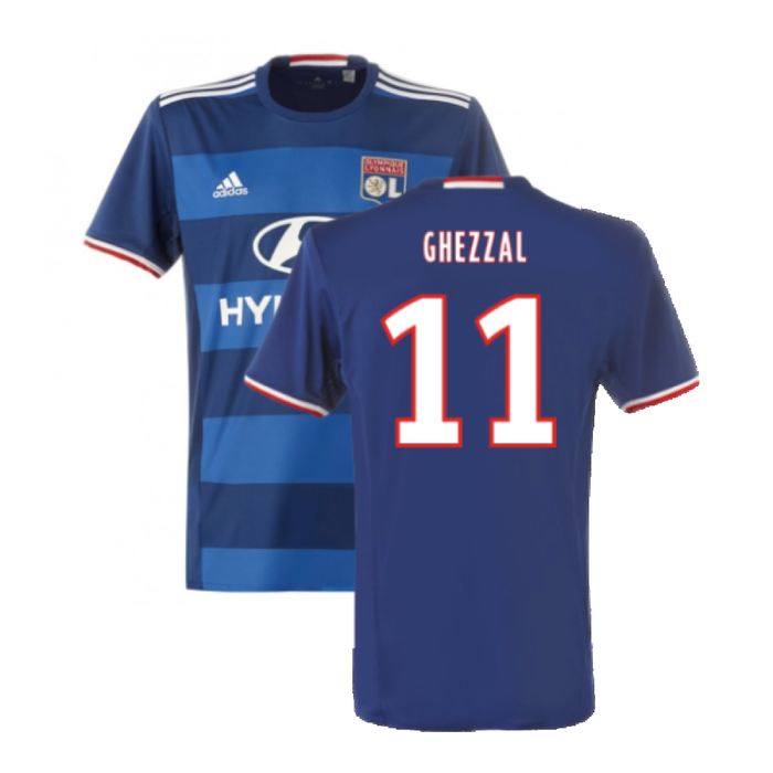 Lyon 2016-17 Away Shirt (L) (Excellent) (Ghezzal 11)