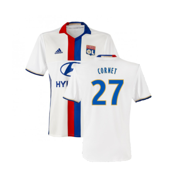 Lyon 2016-17 Home Shirt (3XL) (Mint) (Cornet 27)