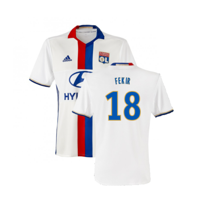 Lyon 2016-17 Home Shirt (3XL) (Mint) (Fekir 18)