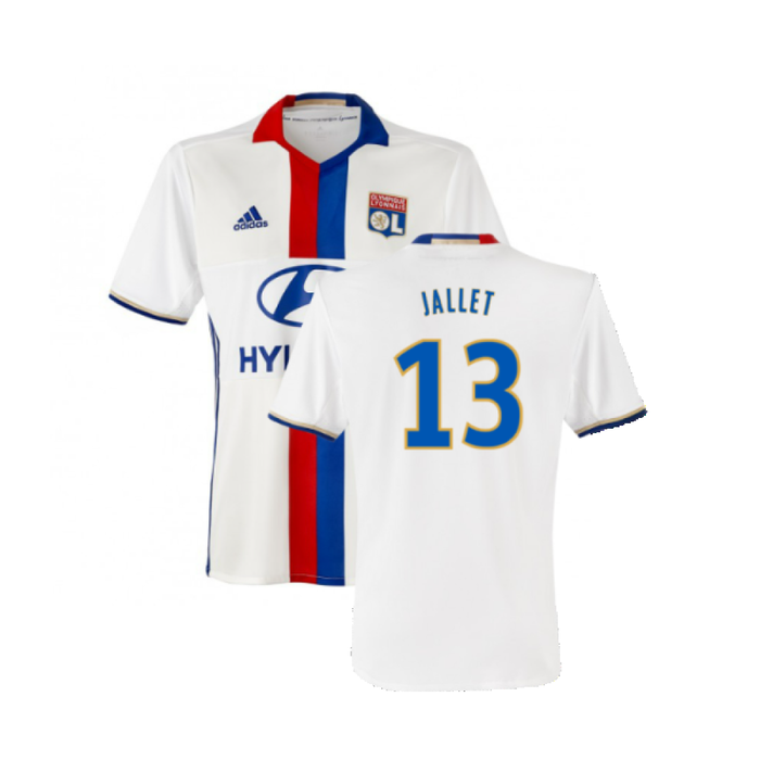 Lyon 2016-17 Home Shirt (3XL) (Mint) (Jallet 13)