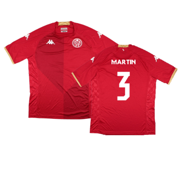 Mainz 05 2022-23 Home Shirt (Sponsorless) (L) (Mint) (Martin 3)