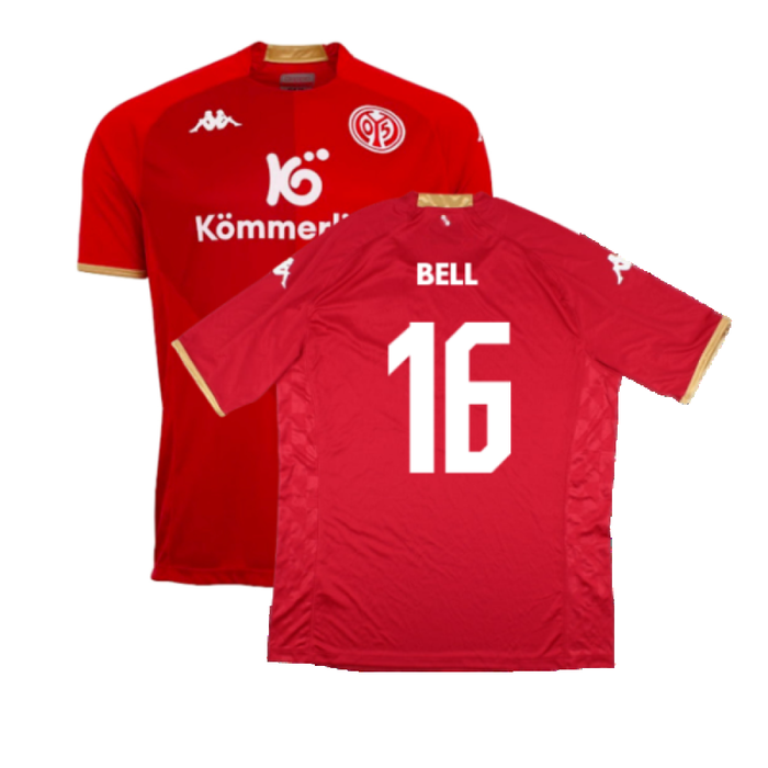 Mainz 2022-2023 Home Shirt (XL) (Excellent) (Bell 16)