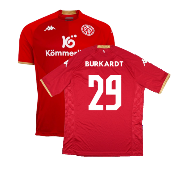 Mainz 2022-2023 Home Shirt (XL) (Excellent) (Burkardt 29)