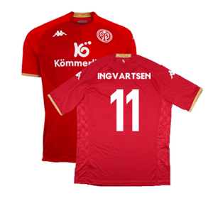 Mainz 2022-2023 Home Shirt (L) (Mint) (Ingvartsen 11)_0