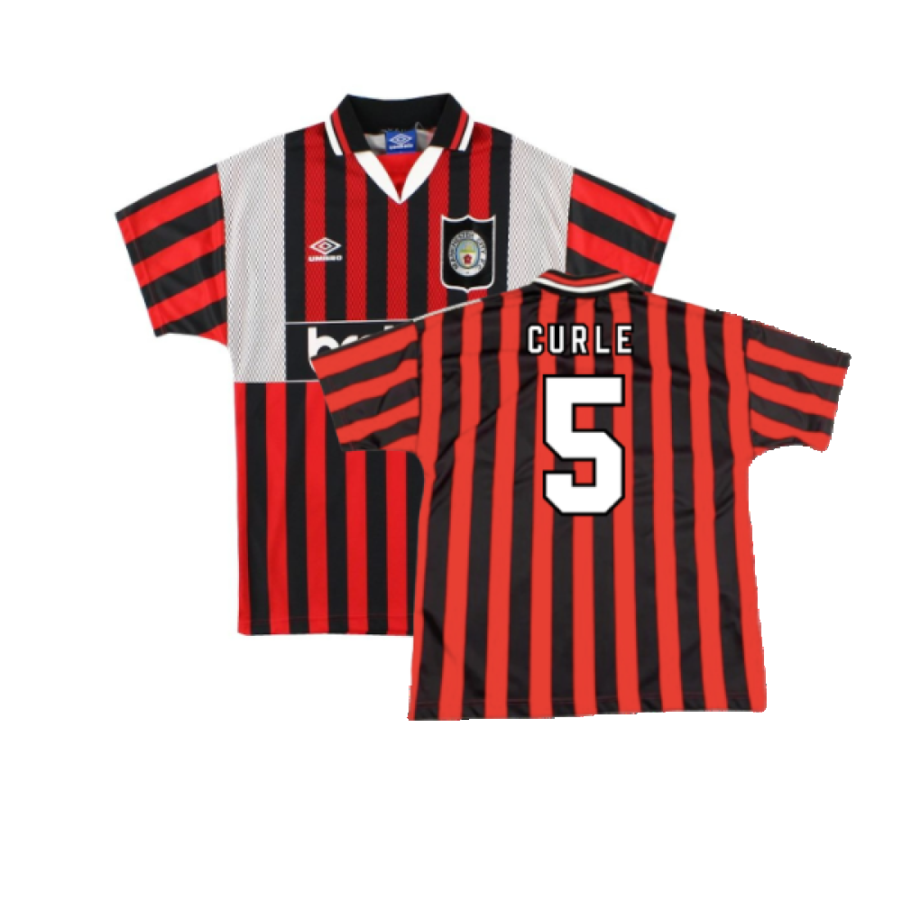 man City 1994-1996 Away Shirt (XL) (Excellent) (Curle 5)_0
