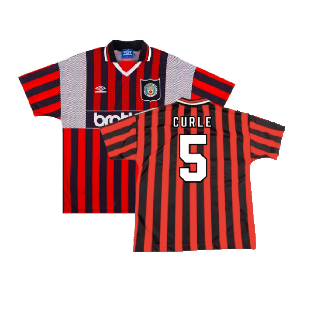 Manchester City 1994-96 Away (XL) (Excellent) (Curle 5)_0