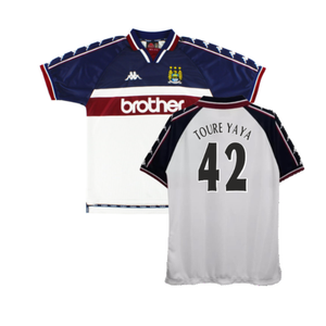 Manchester City 1997-98 Away Shirt (XL) (Good) (TOURE YAYA 42)_0