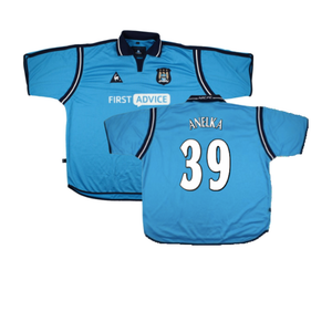 Manchester City 2002-03 Home Shirt (XXL) (Excellent) (Anelka 39)_0