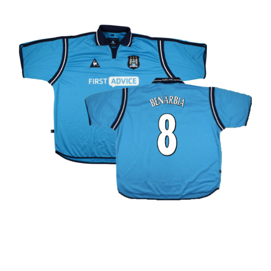 Manchester City 2002-03 Home Shirt (XXL) (Excellent) (Benarbia 8)_0
