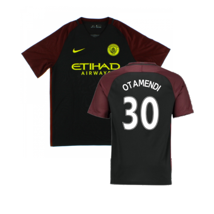 Manchester City 2016-17 Away Shirt (XXL) (Excellent) (Otamendi 30)