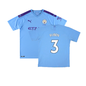 Manchester City 2019-20 Home Shirt (Excellent) (Ruben 3)_0