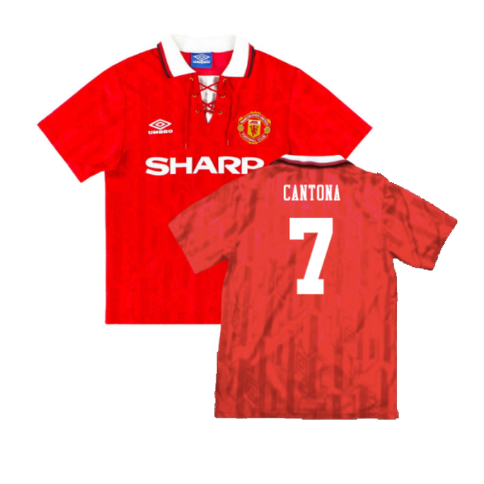 Manchester United 1992-94 Home (L) (Very Good) (Charlton 10)