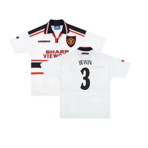 Manchester United 1997-98 Away Shirt (XL) (Fair) (Irwin 3)_0