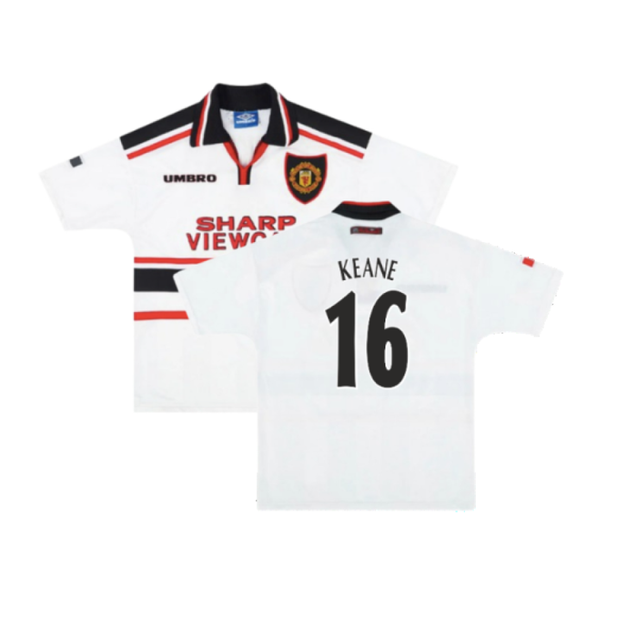 Manchester United 1997-98 Away Shirt (L) (Good) (Keane 16)