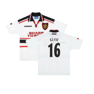 Manchester United 1997-98 Away Shirt (XL) (Fair) (Keane 16)_0