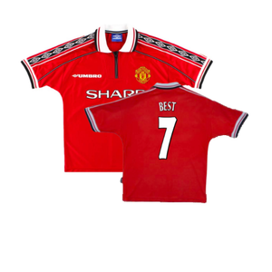 Manchester United 1998-2000 Home (M) (Very Good) (Best 7)_0