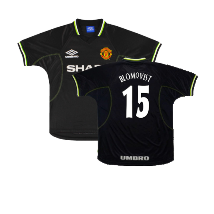 Manchester United 1998-2000 Third (Excellent) (Blomqvist 15)