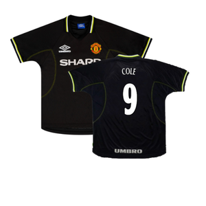 Manchester United 1998-99 Third Shirt (XL) (Excellent) (Cole 9)_0