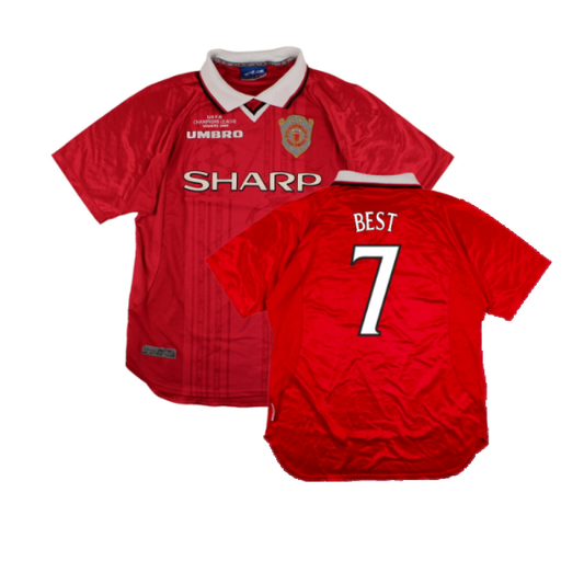 Manchester United 1999-00 European Home Shirt (XL) (Excellent) (Best 7)_0