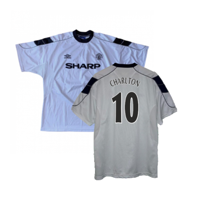 Manchester United 2000-01 Away Shirt (XXL) (Very Good) (Charlton 10)