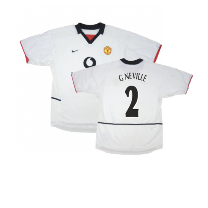 Manchester United 2002-03 Away Shirt (Very Good) (G Neville 2)