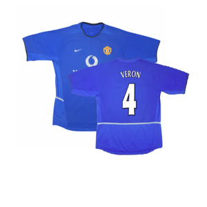 Manchester United 2002-03 Third Shirt (XL) (Excellent) (Veron 4