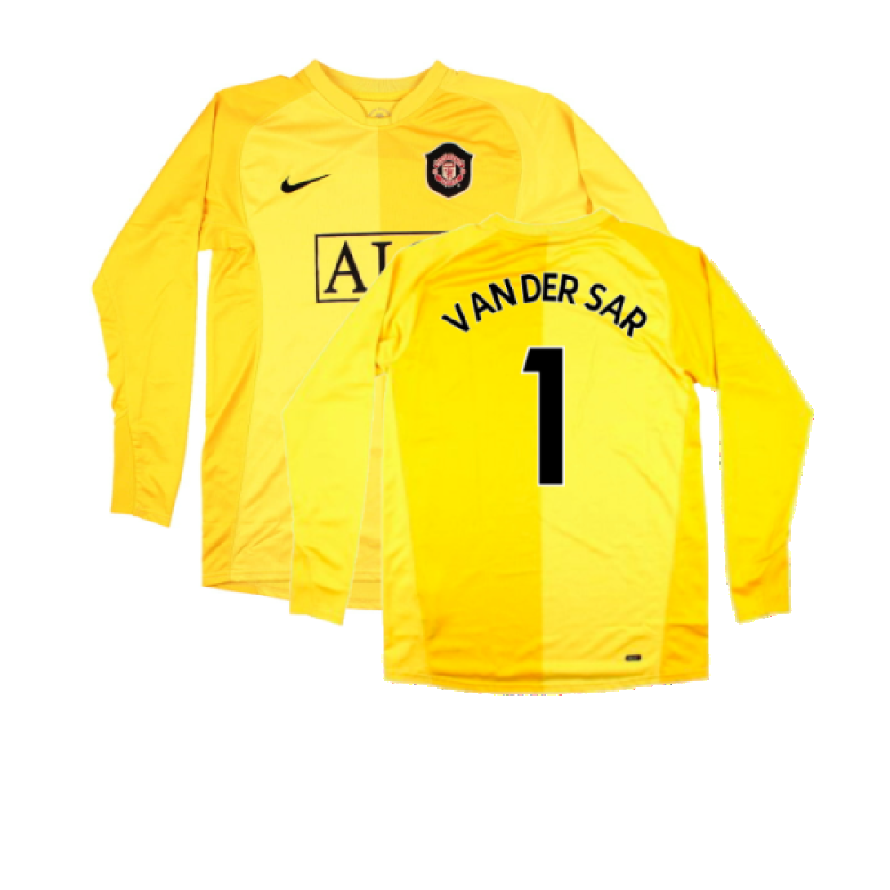 Manchester united yellow jersey sales