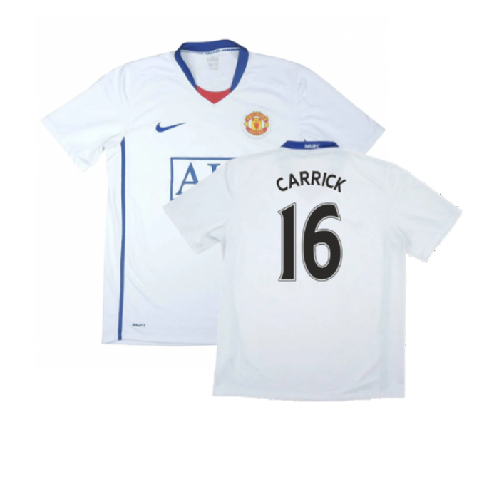 Manchester United 2008-09 Away Shirt (Very Good) (Carrick 16)