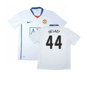 Manchester United 2008-09 Away Shirt (3XL) (Very Good) (De Laet 44)_0