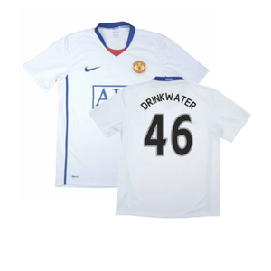 Manchester United 2008-09 Away Shirt (3XL) (Very Good) (Drinkwater 46)_0