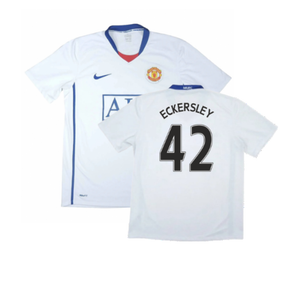 Manchester United 2008-09 Away Shirt (Very Good) (Eckersley 42)_0