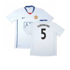 Manchester United 2008-09 Away Shirt (3XL) (Very Good) (Ferdinand 5)_0