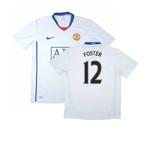 Manchester United 2008-09 Away Shirt (Very Good) (Foster 12)_0