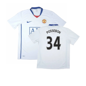 Manchester United 2008-09 Away Shirt (3XL) (Very Good) (Possebon 34)_0