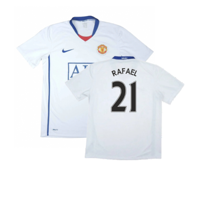 Manchester United 2008-09 Away Shirt (Very Good) (Rafael 21)