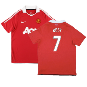 Manchester United 2010-11 Home Shirt (Very Good) (Best 7)_0