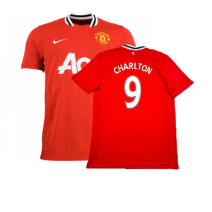 Manchester United 2011-12 Home Shirt (Very Good) (CHARLTON 9)_0