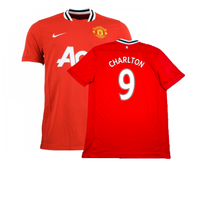 Manchester United 2011-12 Home Shirt (Excellent) (CHARLTON 9)