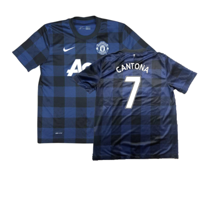 Manchester United 2013-14 Away Shirt (S) (Excellent) (Cantona 7)