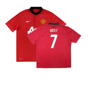 Manchester United 2013-14 Home (XL) (Excellent) (Best 7)_0