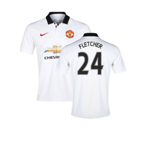 Manchester United 2014-15 Away Shirt (XL) (Excellent) (Fletcher 24)_0