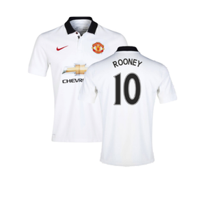 Manchester United 2014-15 Away Shirt (3XL) (Excellent) (Rooney 10)_0