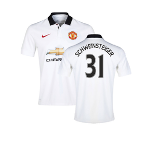 Manchester United 2014-15 Away Shirt (XL) (Excellent) (Schweinsteiger 31)_0