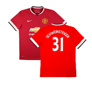 Manchester United 2014-15 Home (3XL) (Very Good) (Schweinsteiger 31)_0